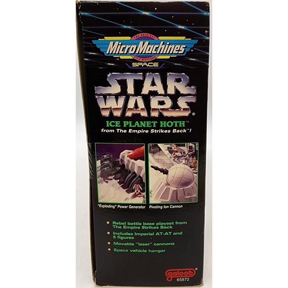 1993 Micro Machines Space Star Wars Ice Planet Hoth Play Set New in Box - Picture 4 of 5